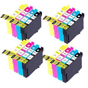 Compatible Epson 18XL T1816 Ink Cartridges 4xCyan 4xMagenta 4xYellow 4xBlack - Pack of 16 - 4 Set