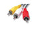 RCA Phono Audio Lead 3 Phono to 3 Phono - computer accessories wholesale uk
