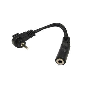 2.5mm Jack M to 1x 3.5mm F Socket Adaptor
