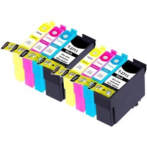 Compatible Epson 27XL High Capacity Ink Cartridges - Pack of 8 - 2 Sets