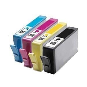 Compatible HP 364XL High Capacity Multipack - Black / Cyan / Magenta / Yellow - Pack of 4 - 1 Set