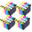Compatible Epson T1295 Ink Cartridges 4xCyan 4xMagenta 4xYellow 4xBlack - Pack of 16 - 4 Sets