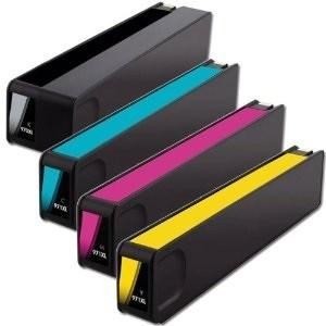 Compatible HP 970XL/971XL High Capacity - Black / Cyan / Magenta / Yellow - Pack of 4 - 1 Set