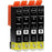Compatible Epson 24XL Black Ink Cartridges Pack of 4