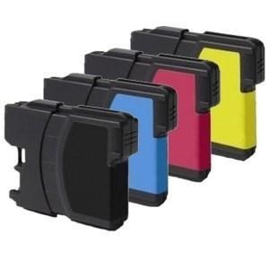 Compatible Brother LC985 - Black / Cyan / Magenta / Yellow - Pack of 4 - 1 Set