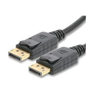 DisplayPort 1.2 Male to Male Lead, Black - computer accessories wholesale uk