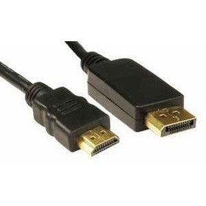DisplayPort to HDMI Cable, 2m Black -  HDHDPORT-005-2M