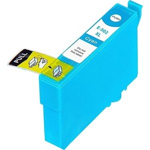 Compatible Epson 502XL High Capacity Ink Cartridge - 1 Cyan