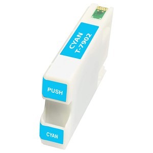 Compatible Epson 79XL T7902XL High Capacity Ink Cartridge - 1 Cyan