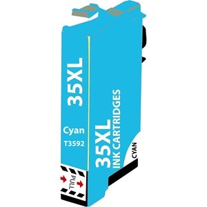 Compatible Epson 35XL Cyan T3592 High Capacity Ink Cartridge - x 1
