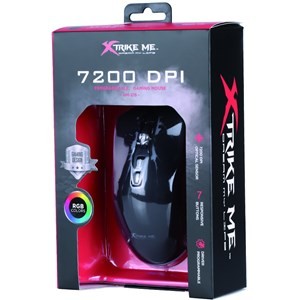 Xtrike Me Gaming Design Mouse GM-215  RGB Colours 7200DPI