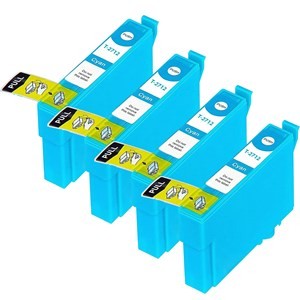 Compatible Epson 27XL T2712XL High Capacity Ink Cartridge - 4 Cyan