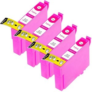 Compatible Epson 27XL T2713XL High Capacity Ink Cartridge - 4 Magenta