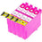 Compatible Epson T0713 Magenta Ink Cartridge - Pack of 4