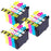 Compatible Epson T0715 Ink Cartridges 3xBlack 3xCyan 3xMagenta 3xYellow - Pack of 12