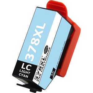 Compatible Epson 378XL Light Cyan High Capacity Ink Cartridge - x 1