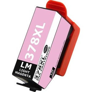 Compatible Epson 378XL Light Magenta High Capacity Ink Cartridge - x 1