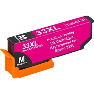 Compatible Epson 33XL T3363XL High Capacity Ink Cartridge - 1 Magenta