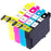 Compatible Epson 18XL T1816 Ink Cartridges 1xCyan 1xMagenta 1xYellow 1xBlack - Pack of 4 - 1 Set