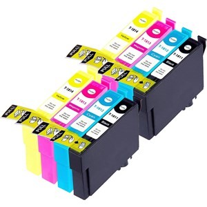 Compatible Epson 18XL T1816 Ink Cartridges 2xCyan 2xMagenta 2xYellow 2xBlack - Pack of 8 - 2 Set