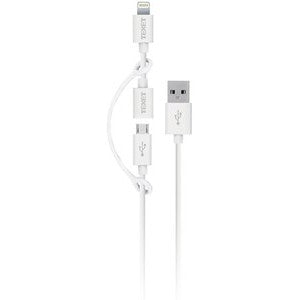 Texet iPhone & Micro USB Charging Cable 2 in 1