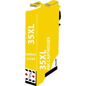 Compatible Epson 35XL Yellow T3594 High Capacity Ink Cartridge - x 1