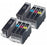Compatible Canon PGI-5/CLI-8 - Black / Cyan / Magenta / Yellow - Pack of 8 - 2 Sets