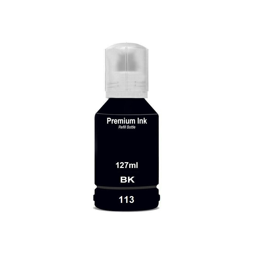 Compatible Epson EcoTank 113 Black High Capacity Ink Cartridge - x 1