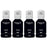 Compatible Epson EcoTank 113 Black Ink Cartridge Pack of 4