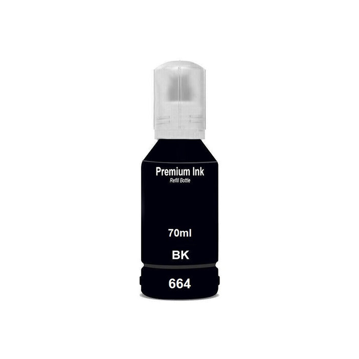 Compatible Epson EcoTank 664 Black High Capacity Ink Cartridge - x 1