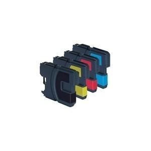 Compatible Brother LC980 - Black / Cyan / Magenta / Yellow - Pack of 4 - 1 Set