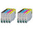 Compatible Epson T0615 Ink Cartridges 2xCyan 2xMagenta 2xYellow 2xBlack - Pack of 8 - 2 Set